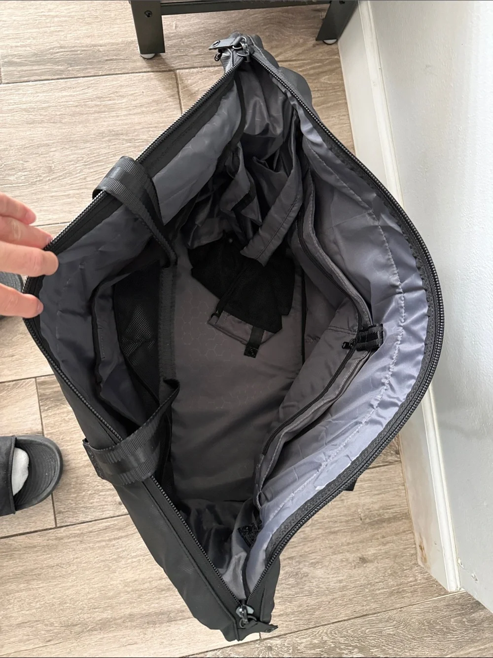 OGIO Black Men’s Duffel with KOBRAND Logo